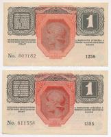 1916. 1K (2x) T:I-,II hajtatlanok, sarkhajlások Adamo K3