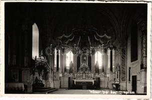 Csíksomlyó, Sumuleu Ciuc; Kegytemplom, belső / pilgrimage church, interior