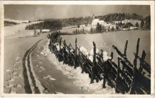 1934 Sankt Anna am Lavantegg (Obdach, Steiermark); in winter (fl)