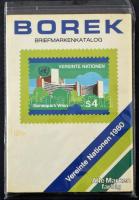 Borek ENSZ 1980 speciál katalógus (FDC, emléklapok)
