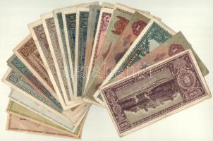 1930-1946. 36db-os Pengő bankjegytétel T:III,III- közte szép papír