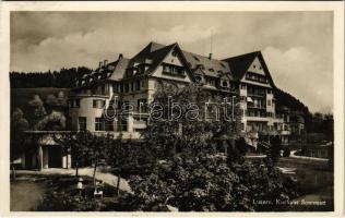 1929 Lucerne, Luzern; Kurhaus Sonnmatt / spa, sanatorium