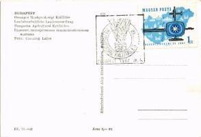 Budapest, Országos Mezőgazdasági Kiállítás. Képzőművészeti Alap Kiadóvállalat + "Mezőgazdasági ...