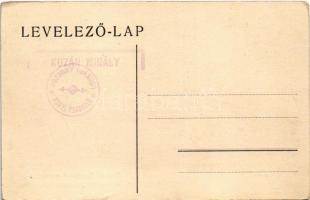 1905 Budapest XII. Pozsony-Jánoshegyi messzelátó, kilátó. Schwarz J. kiadása (kis szakadás / small t...