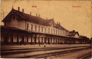 1907 Ruttka, Rutka, Vrutky; pályaudvar, vasútállomás. (W.L. ?) 438. / railway station (EK)