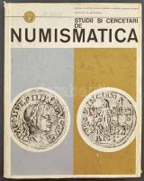 Studii şi Cercetări de Numismatică V. (Numizmatikai tanulmányok és kutatások sok erdélyi témájú tanulmánnyal) Bucuresti, 1971. Academia Romanesti. 482 p + 1 kihajtható térkép. Kiadó vászonkötésben, papír védőborítóval