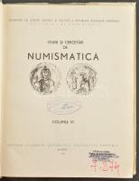 Studii şi Cercetări de Numismatică VI. (Numizmatikai tanulmányok és kutatások. sok erdélyi vonatkozá...