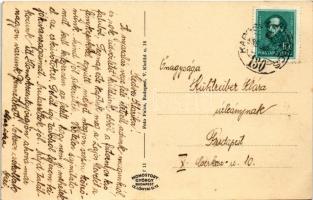 1935 Homokszentgyörgy, Homok Szt. György; Református templom, Nagy D. István vegyeskereskedés üzlete...