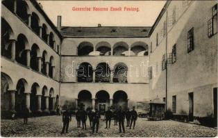 Eszék, Esseg, Osijek; Generalna Kaserne Festung / military barracks / laktanya udvara