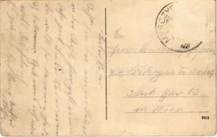 Mercyfalva, Merczyfalva, Merczifalva, Carani, Mertisoara; Fritz Johann üzlete, vasútállomás / shop, ...