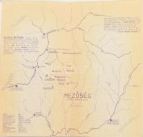 cca 1977 Mezőség szék. Összeáll.: Koczpek Irén. Kihajtható prospektus