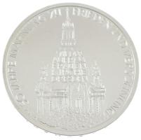 Németország 1995J 10M Ag "A drezdai Frauenkirche megsemmisülésének 50. évfordulója PP" T: ...