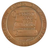 Románia 1998. "Az 1848-as szabadságharc 150. évfordulója / Arad város megemlékezése" kétol...