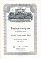 "Pannonia Terra - Történelmi értékpapír levelezési árverés" 2000. Pannonia Terra Numizmatika Kft. Elkelési listával, újszerű állapotban.