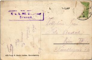 1917 Marosvásárhely, Targu Mures; Bethlen G. utca részlete. Porjes S. Sándor kiadása / Bulevardul Ce...