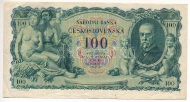 Csehszlovákia 1931. 100K T:III Czechoslovakia 1931. 100 Korun C:F Krause 23