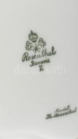 Rosenthal német rózsás váza, jelzett, hibátlan, m: 15,5 cm