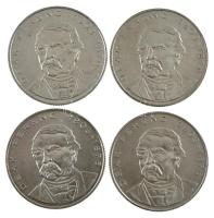 1994. 200Ft Ag "Deák" (4x) T:1-,2 kis patina
Adamo F13.1