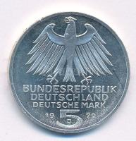 NSZK 1979J 5M Ag "Német Régészeti Intézet 150. évfordulója" T:PP karc FRG 1979J 5 Mark Ag ...