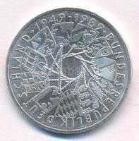 Német Szövetségi Köztársaság 1989G 10M Ag "40 éves az NSZK" T: BU- Federal Republic German...