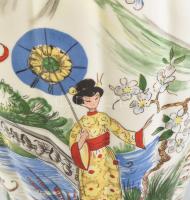 Royal Manifattura Porcelanne, kínaizáló fedeles dísz váza, jelzett, hibátlan, m: 39 cm