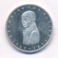 -  NSZK 1977G 5M Ag "Heinrich von Kleist születésének 200. évfordulója" T:1- (eredetileg PP) FRG 1977G 5 Mark Ag "200th Anniversary - Birth of Heinrich von Kleist" C:AU (originally PP) Krause KM#146
