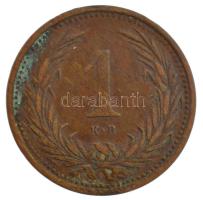 1894KB 1f bronz T:2 kis patina Adamo K1