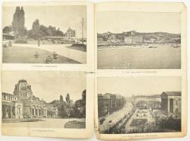 cca 1900-1910 Bp. VI kerület Terézváros térképe, 1 : 15.000, (In: Kozma: Képes Atlasz), hátoldalán f...