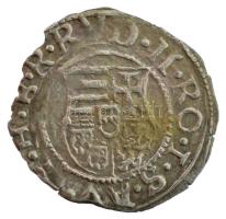 1583K-B Denár Ag "Rudolf" (0,48g) T:1-,2 patina, kitörés Hungary 1583K-B Denar Ag "Ru...