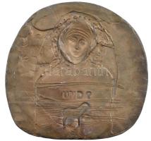 Németország 2007. "Thüringiai Erzsébet" kétoldalas fém plakett. Szign.: G (123x128mm) T:1-...