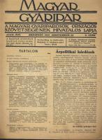 1941 A Magyar Gyáripar újság szeptemberi száma
