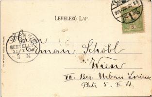 1905 Temesvár, Timisoara; Nándor laktanya. Divald Károly 772. sz. / K.u.K. military barracks. Art No...