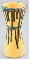VF jelzéssel: Retró váza, hibátlan, m: 17 cm