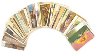 Kb. 94 db RÉGI gyerek motívum képeslap vegyes minőségben / Cca. 94 pre-1945 children motive postcard...