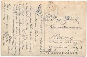 1932 Nagyszombat, Tyrnau, Trnava; Hostinec Ku kominárovi na Chlebovom rínku / Tóth József Vendéglője...