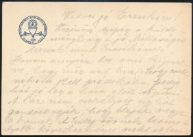 1938 A Budapesti Eucharisztikus Kongresszus levelezőlapja