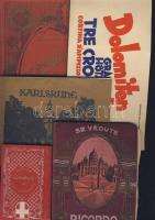 cca 1900-1930 5 db képes-füzet városokról és hotelokról / 5 picture-booklet of cities and hotels
