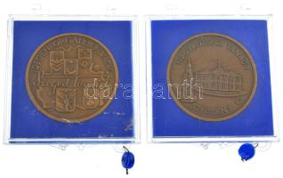 Tóth Sándor (1933-2019) DN "Szeged Tourist / Ópusztaszer" Br emlékérem (42,5mm) T:1 + Bogn...