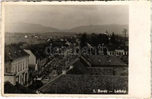 1943 Barót, Baraolt; látkép, üzletek / general view, shops