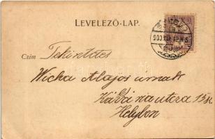 1900 Nagyrőce, Gross-Rauschenbach, Velká Revúca; Állami felső kereskedelmi és polgári iskola. Büchle...