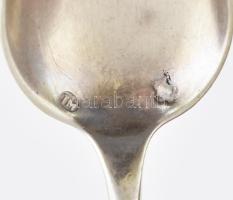 Ezüst (Ag) 2db mokkás kanál, jelzett, h: 11cm, nettó: 29g