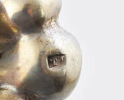 Ezüst (Ag) antik bécsi fűszertartó, 1840 körül, m: 4cm, nettó: 68g