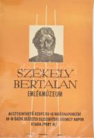 cca 1960-1970 Székely Bertalan Emlékmúzeum, múzeumi plakát, 38x26 cm