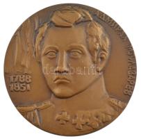 Oroszország DN Admiral Lazarev 1788-1851 bronz emlékérem jelzés nélkül. d:60 mm T: 1 / ND Russian Admiral Lazarev 1788-1851 bronze commemorative coin d: 60 mm, UNC