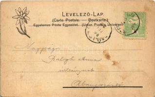1906 Szepesváralja, Kirchdrauf, Spisské Podhradie; Szepes vára. Feitzinger Ede 430Pf. 1904/15. / Spi...