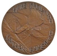 Szovjetunió 1983 "Imre Kalman / Kálmán Imre 1882-1953 zeneszerző " bronz emlékérem s: Szal...