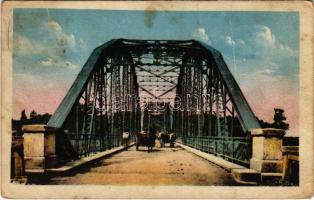 1930 Szered, Vág-Szered, Vágszered, Sered; Most / Brücke / Vág híd / Váh river bridge (fl)