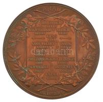 Anton Scharff (1845-1903) 1890. "Az aradi vértanúk emlékére állított szobor alapítására" b...