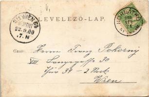 1900 Korlátkő, Czerova és Lészkó, Cerová; Korlátka vára / Hrad / castle. photo (EK)