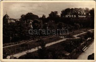 1944 Dés, Dej; Sétatér / promenade park